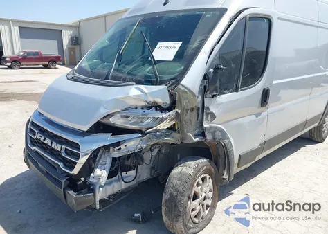 2024 Ram Promaster 2500 Slt High Roof 159 Wb из США, поврежденный, VIN 3C6LRVDG7RE114953